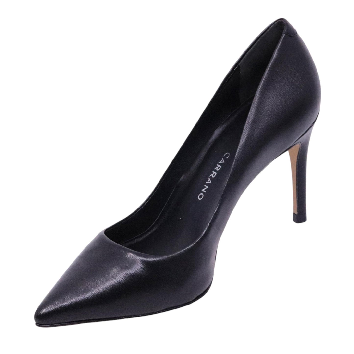 Décolleté donna Carrano 195009 in pelle di colore nero 