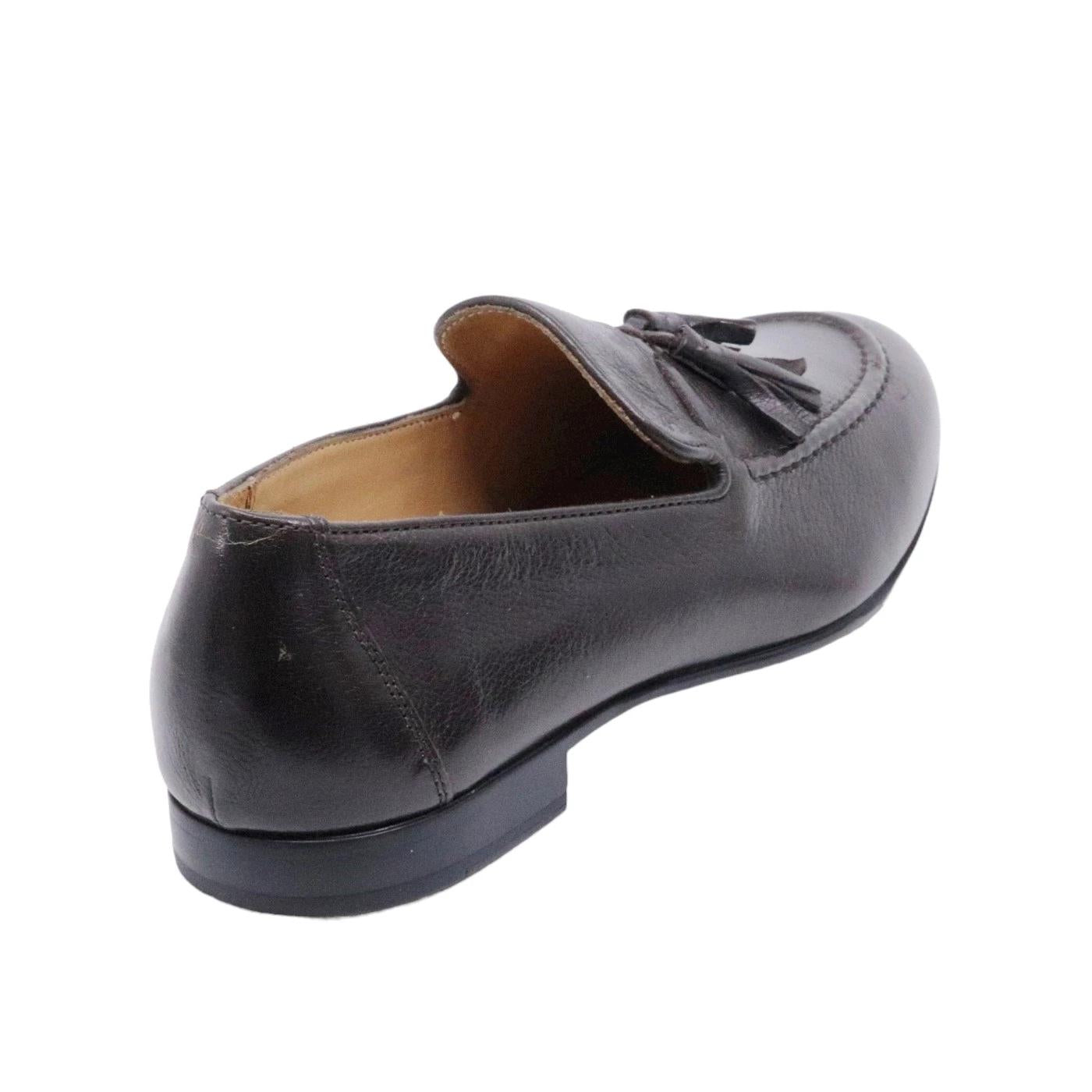 Mocassino uomo Antica Cuoieria 22678 in pelle marrone 
