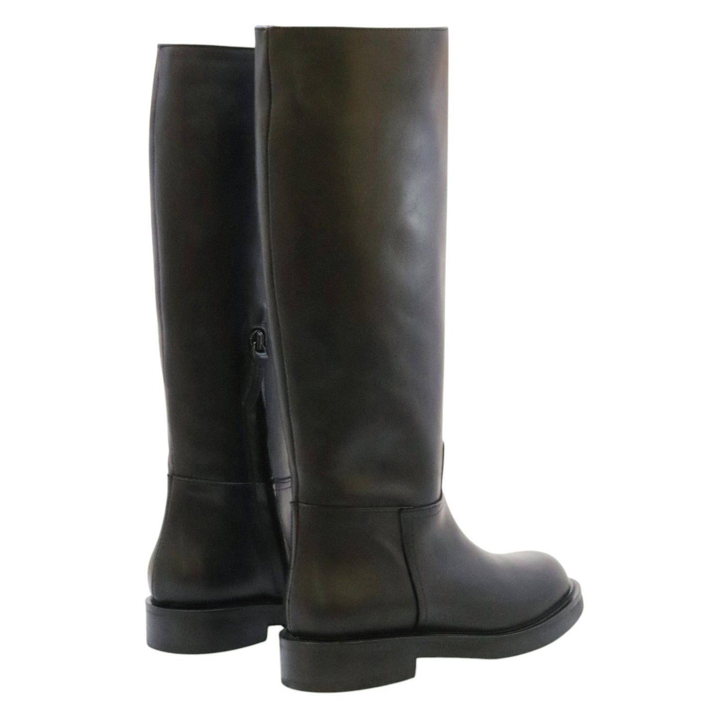 The Seller MW560 stivale donna in pelle nera 