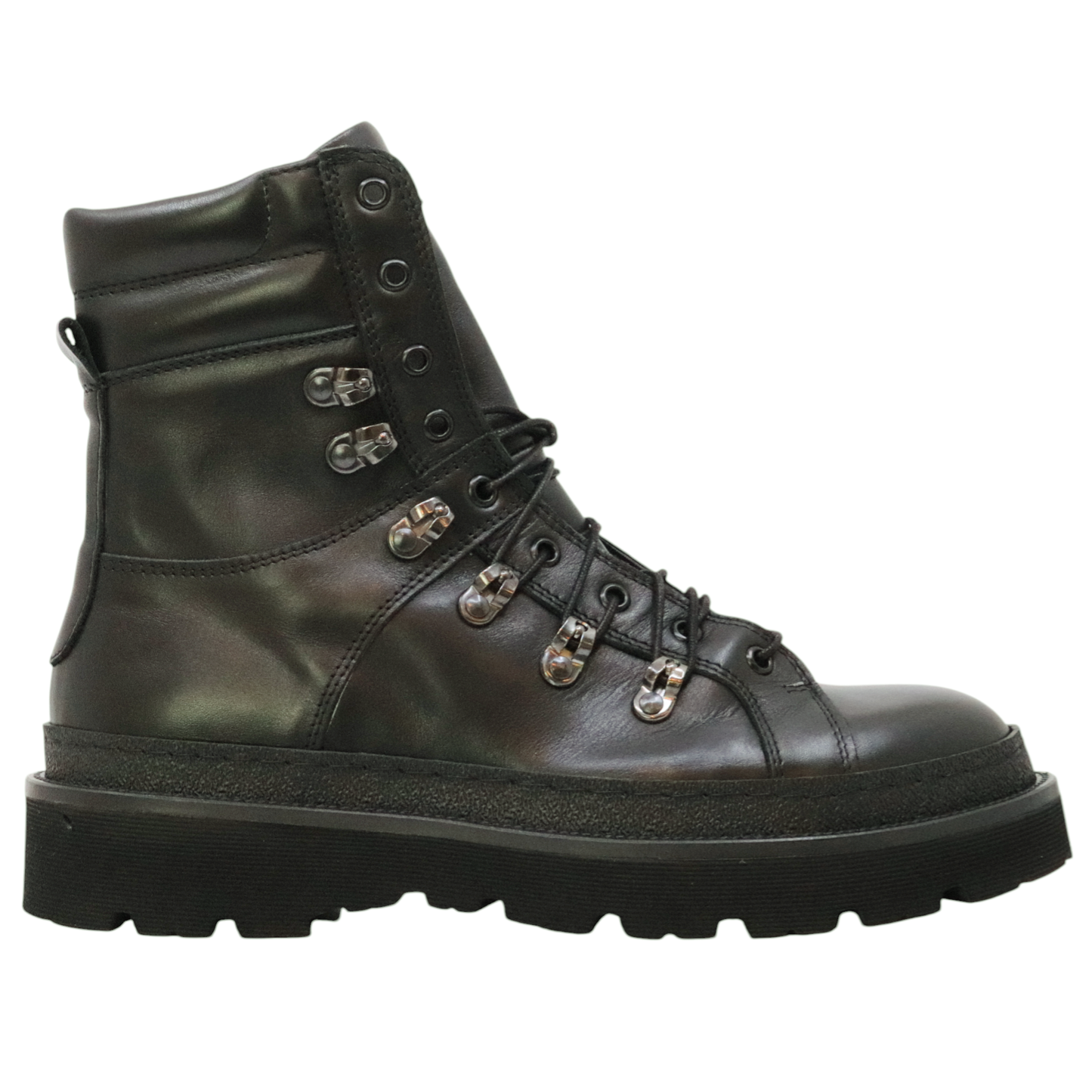 Pawelk's Calif 25430 stivaletto pedula uomo in pelle nera 