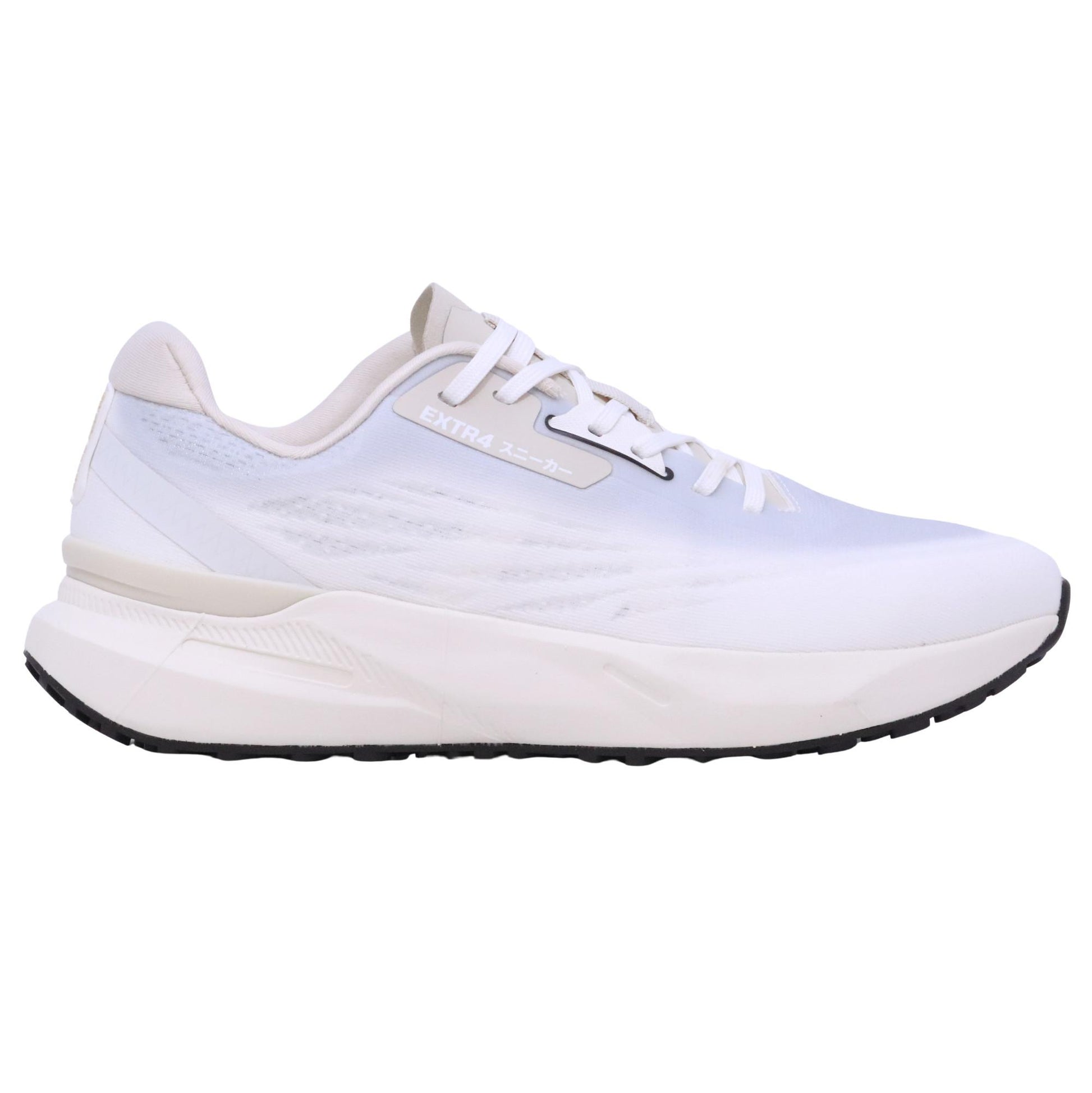 Extr4 Kaizen 4.04 sneaker uomo bianca in tessuto tecnico traspirante 