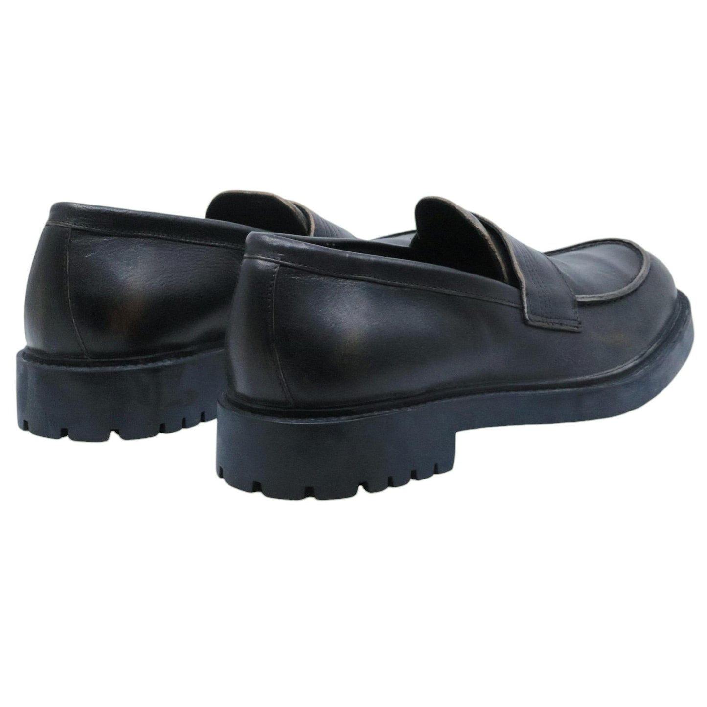 Mocassino uomo Moma 57406 in pelle nera 