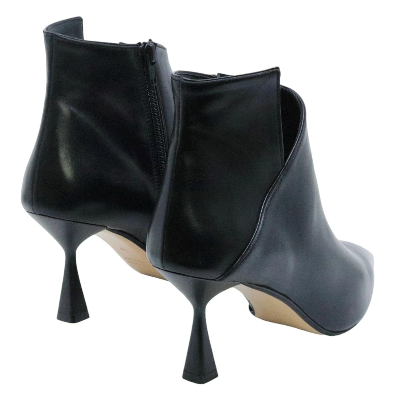 Isabelle Paris Juanito IS424 tronchetto da donna in nappa nera 