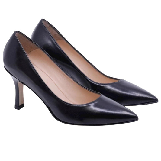 Décolleté donna Le Briella Z527 in pelle nera 