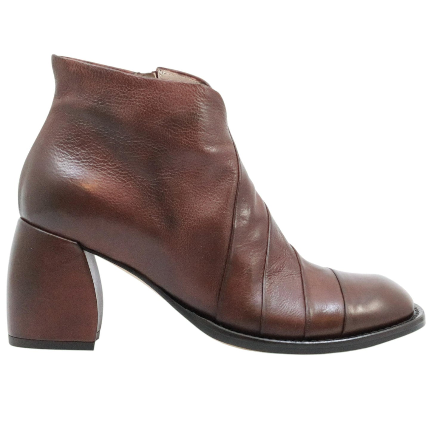 MLO Malloni Plant P25I98000 tronchetto donna in pelle barolo 