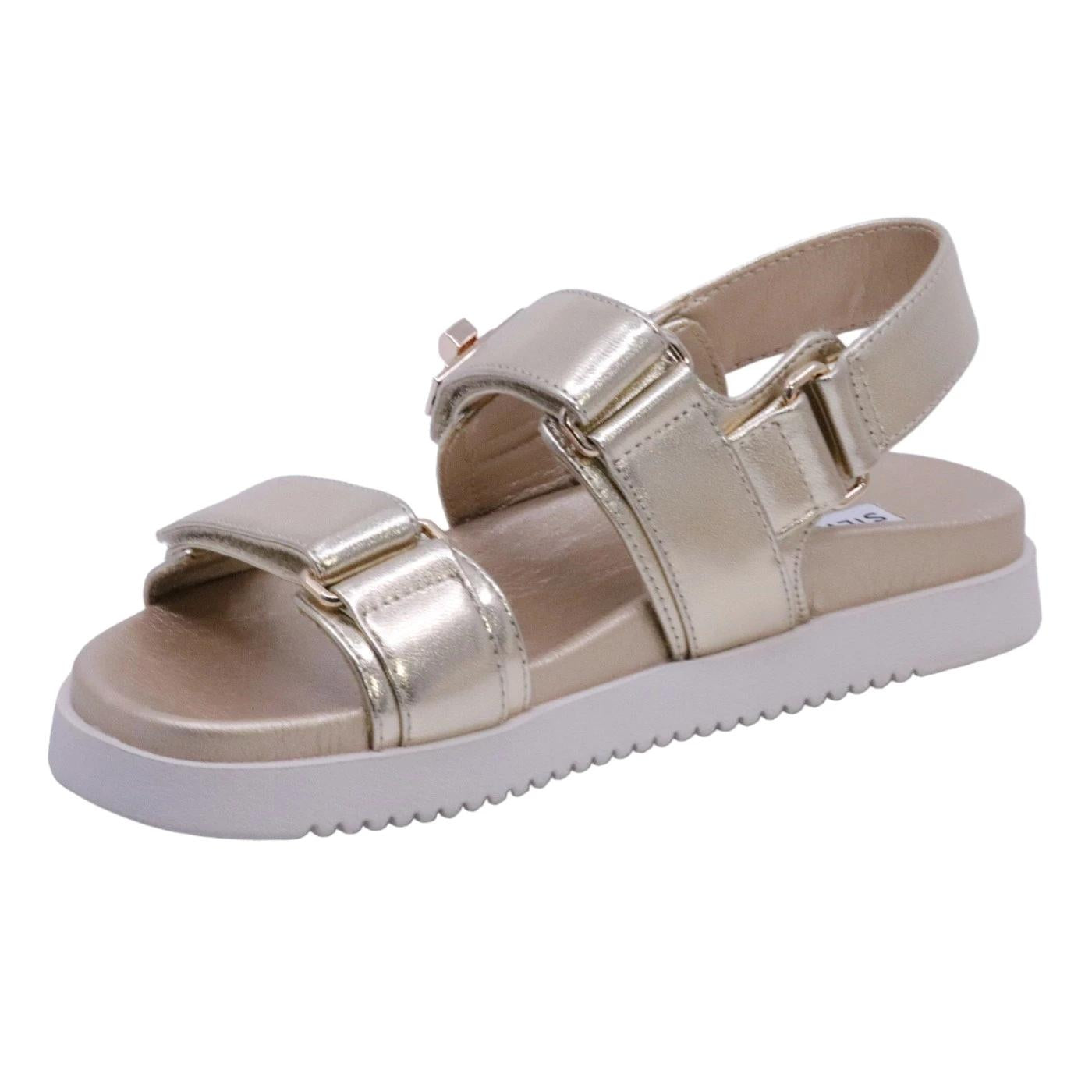 Sandalo Steve Madden Mona in similpelle oro 
