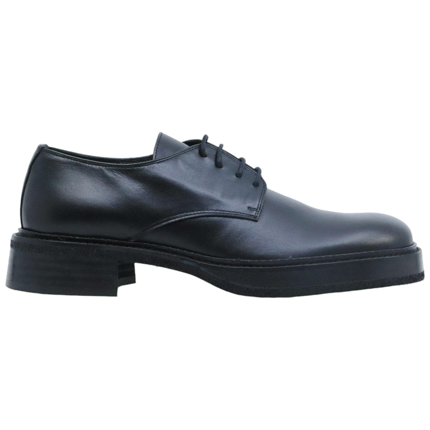 Ras 7850 scarpa allacciata da donna in pelle nera 