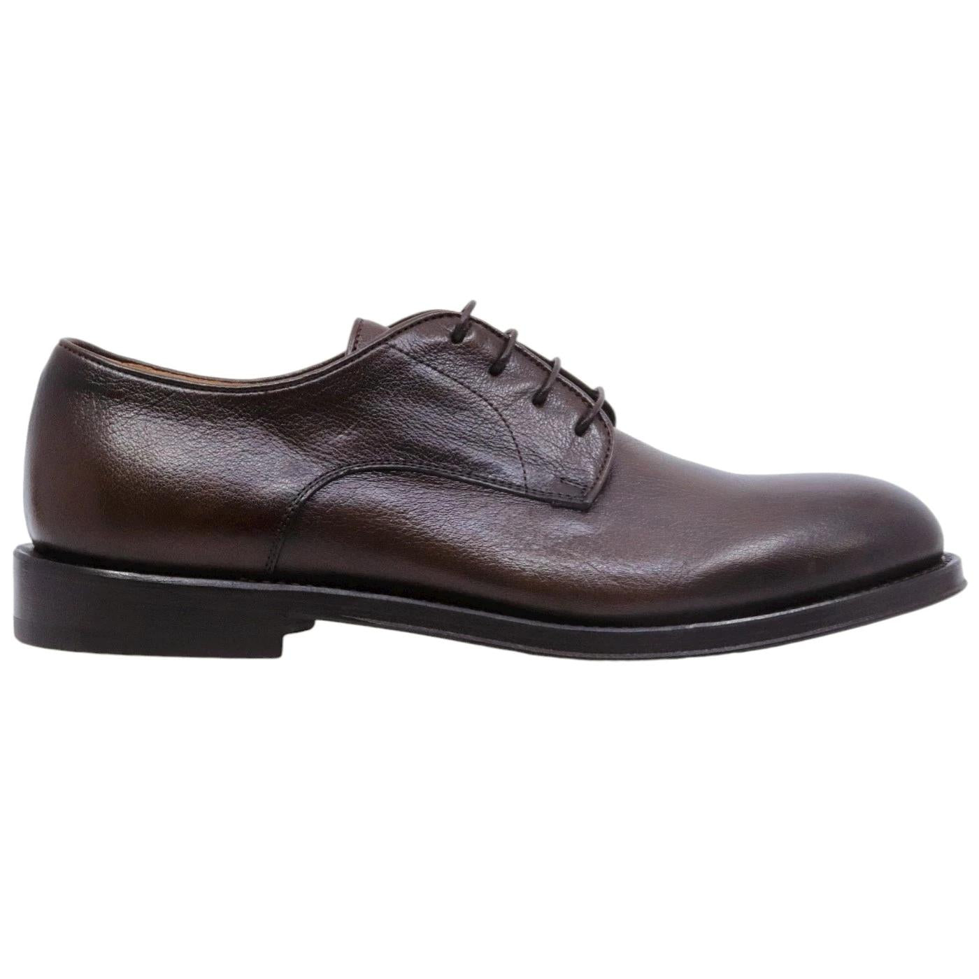 Scarpa Derby uomo Corvari 1821 in pelle marrone 