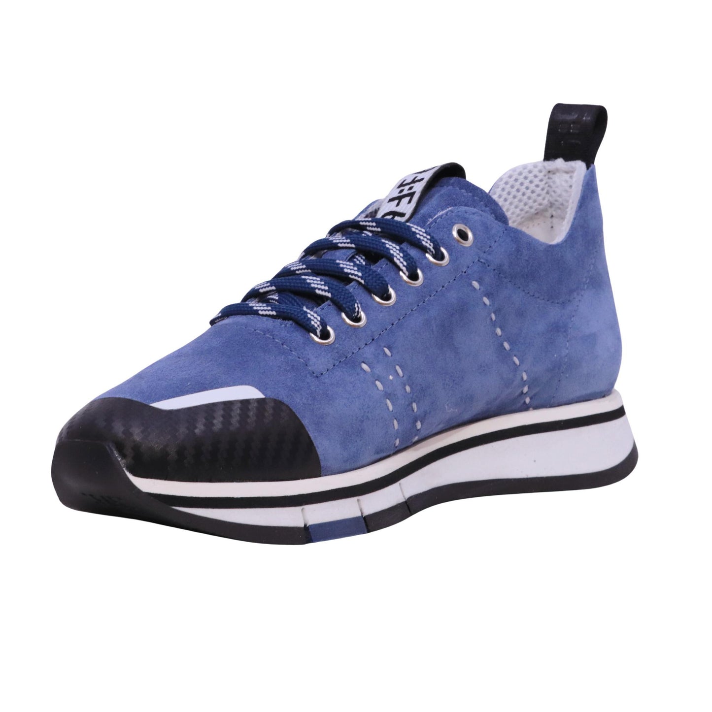 F65 Fabi FU1436X Sensory Ceruleo sneaker uomo in camoscio 