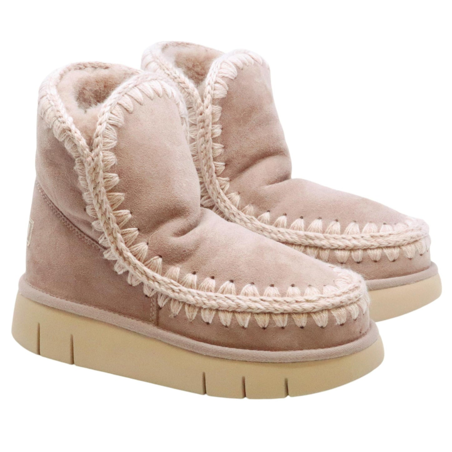 Stivaletto MOU Eskimo 18 Bounce in montone rosato 