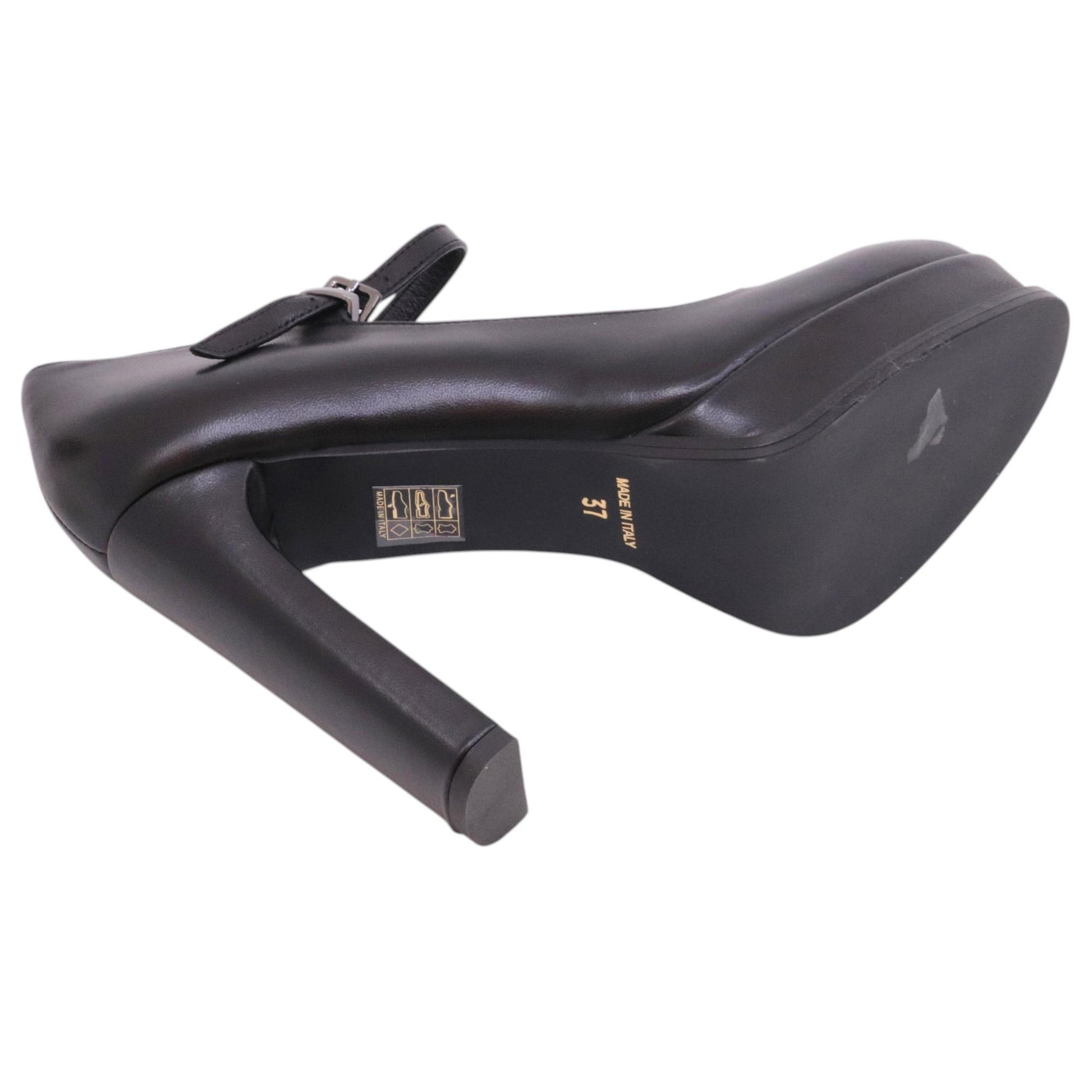 Chantal 1962 2811 décolleté donna in pelle nera 