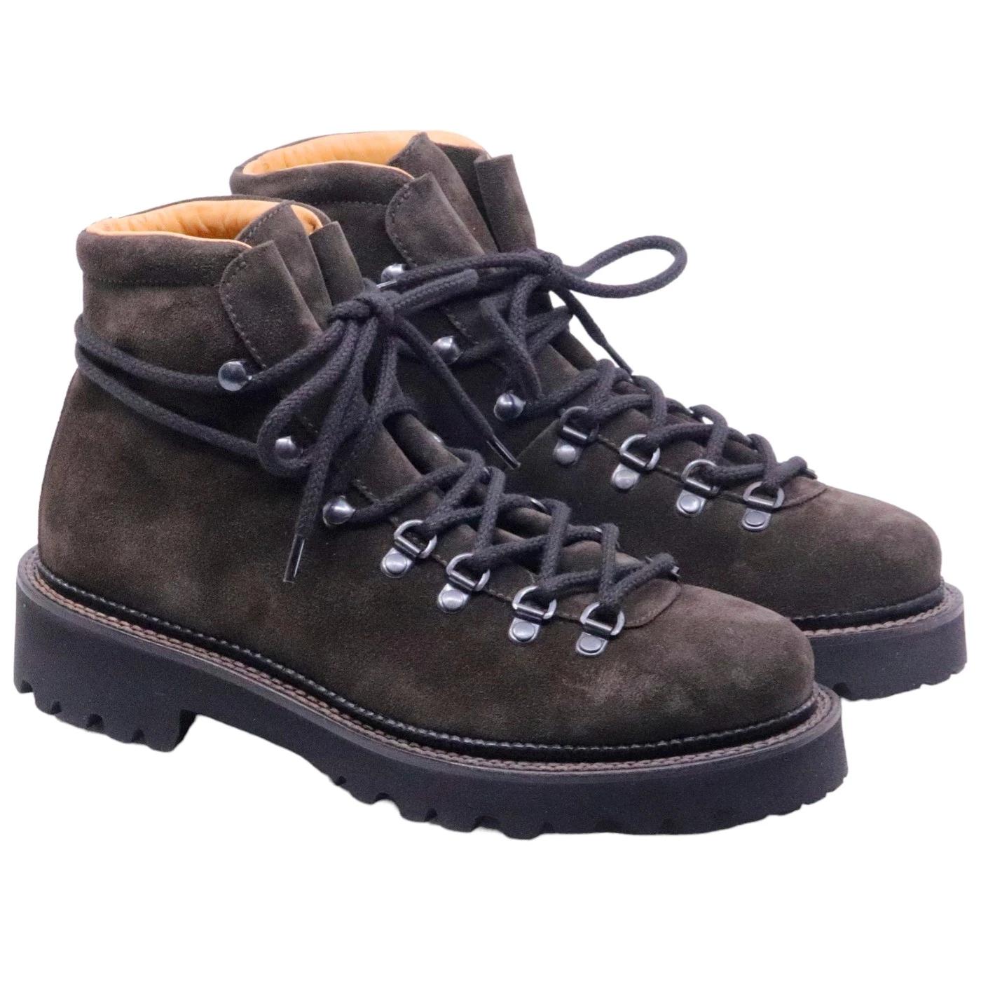 Stivaletto pedula Mille 885 S Moritz in camoscio marrone 