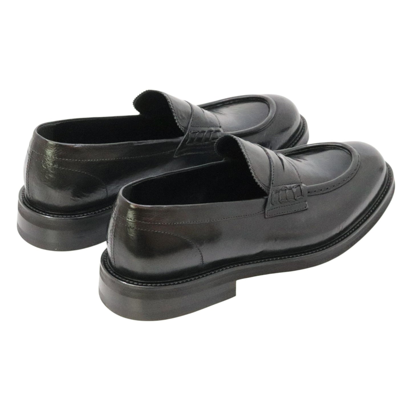 Ducanero 2760 mocassino uomo in pelle nera 