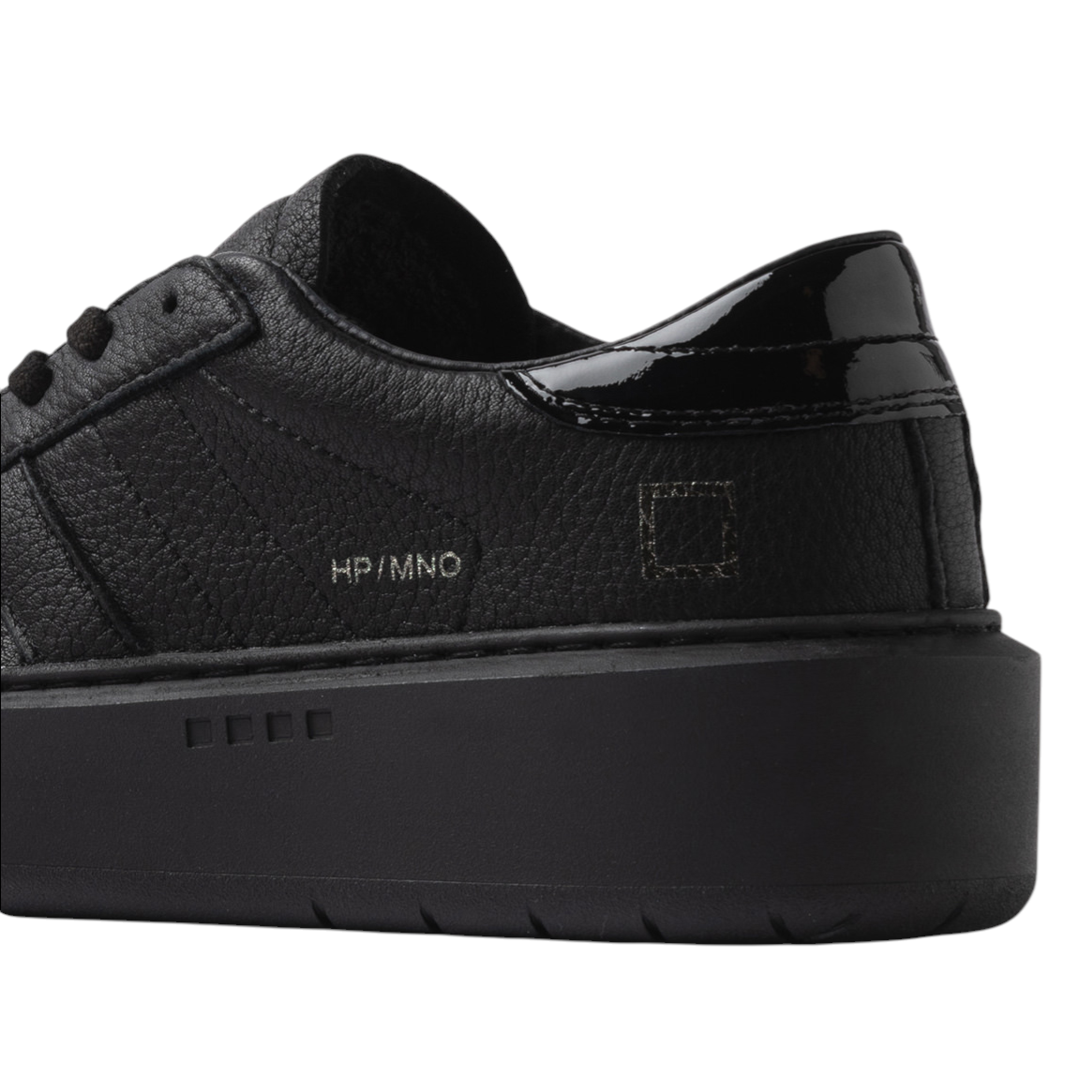 DATE Hill Platform Mono Black HP MN BK sneaker donna in pelle nera 
