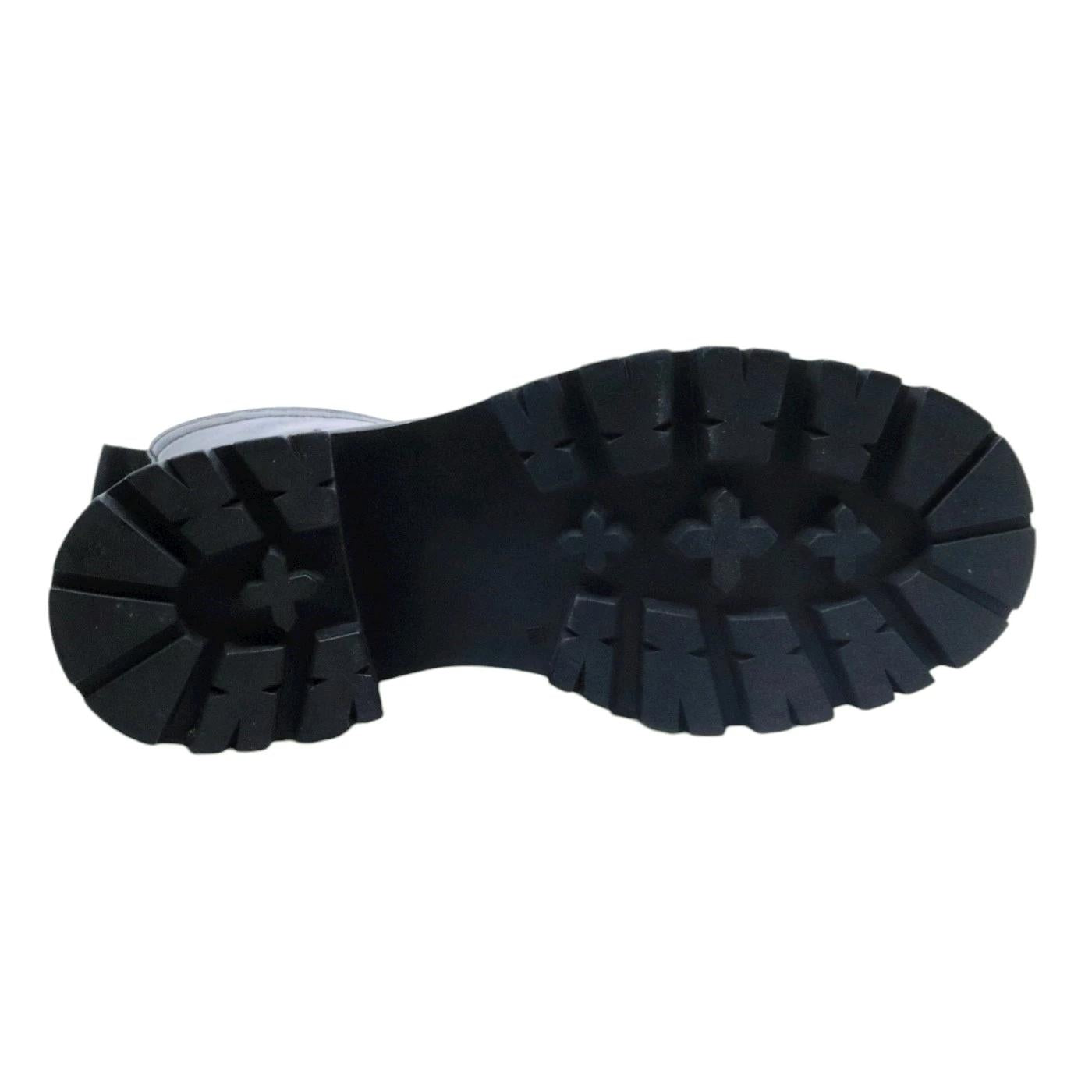 Anfibio donna Crispiniano 112 in pelle nera 