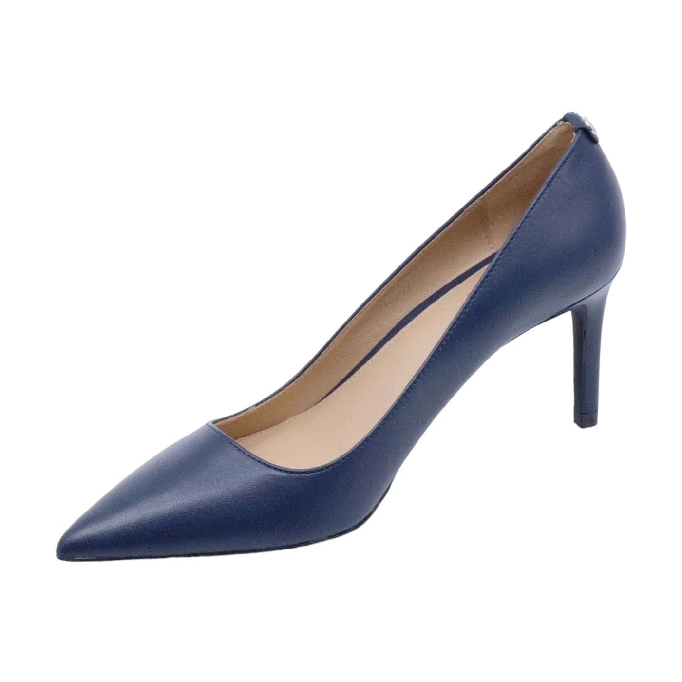 Michael Kors Alina Flex décolleté donna in pelle blu 