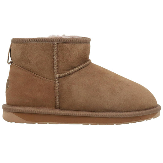 Emu Australia Stinger Micro stivaletti donna in montone marrone camel 
