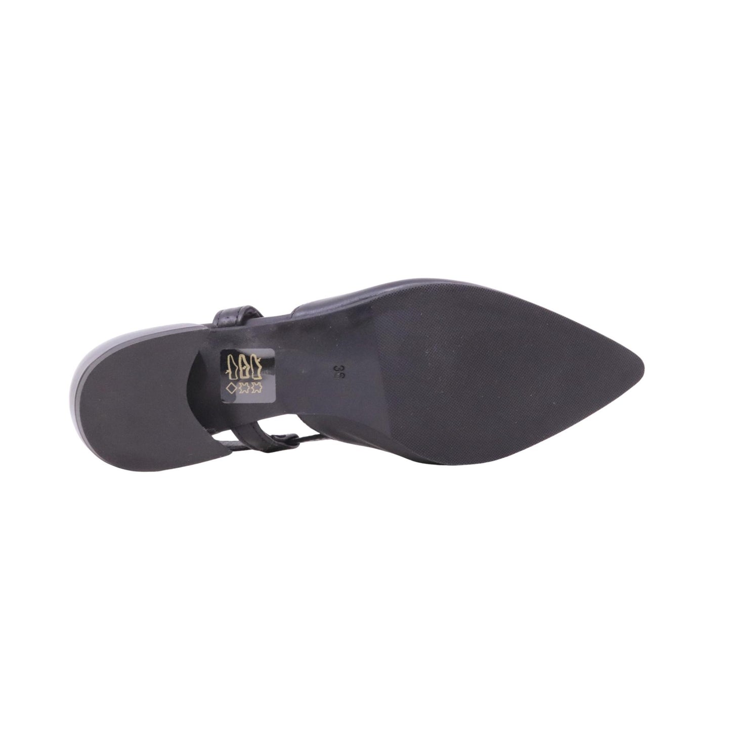 Mjus slingback donna NORI L72105 in pelle nera 
