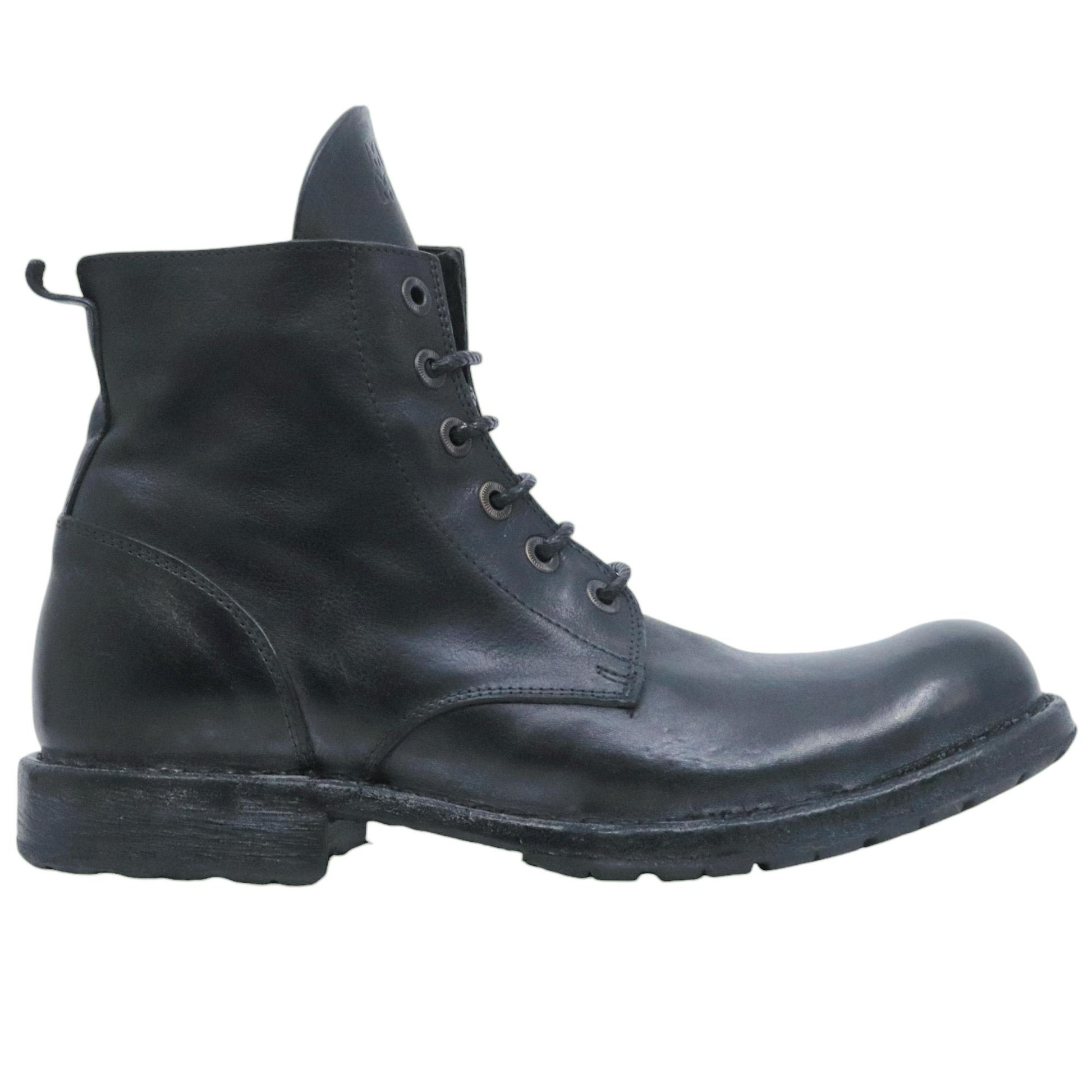 Stivaletto uomo Moma 54401B in pelle nera 