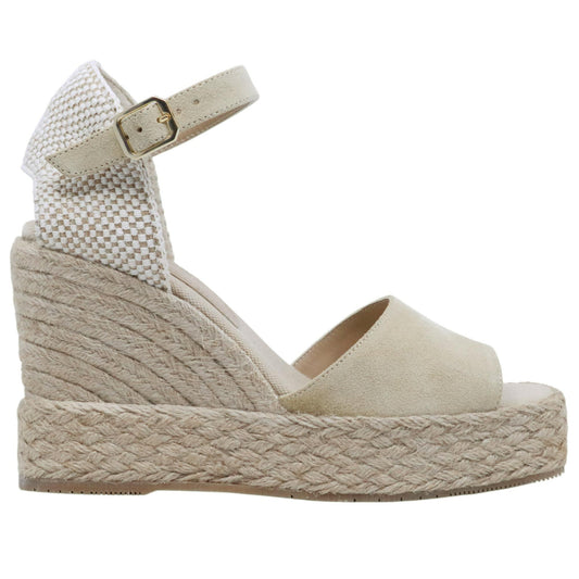 Sandalo zeppa Palomitas Fiena 27 3501 camoscio sabbia 