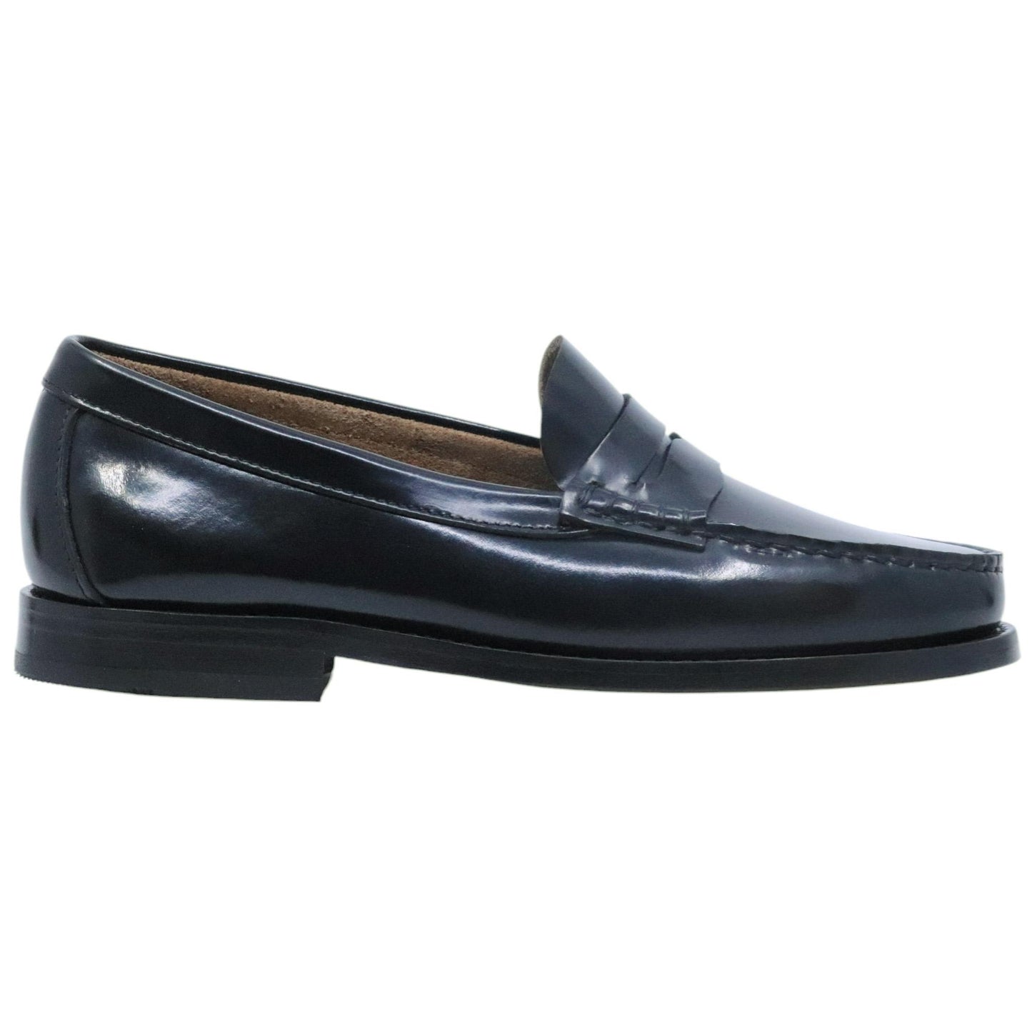 Mocassino donna Saxone of Scotland 14 S in pelle nera 