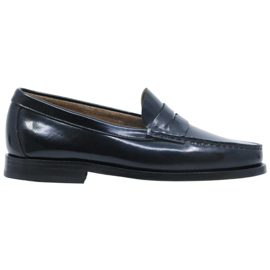 Mocassino donna Saxone of Scotland 14 S in pelle nera 