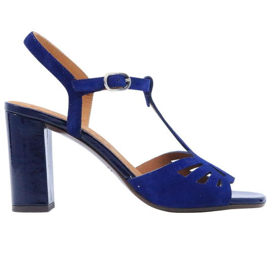 Chie Mihara Belala sandalo donna in camoscio blu marino 