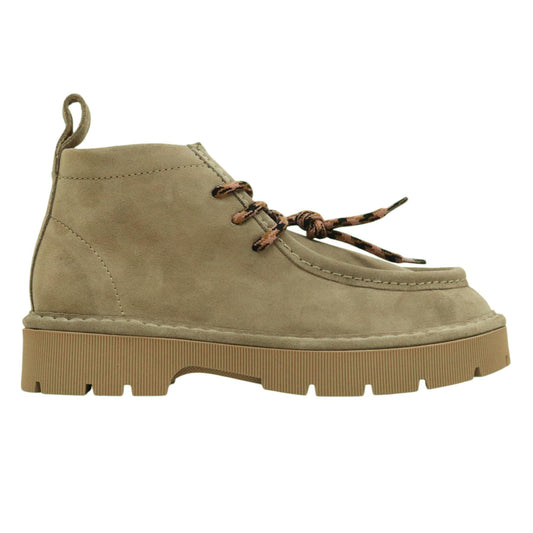 Polacchino uomo Panchic P99 in camoscio color noce 