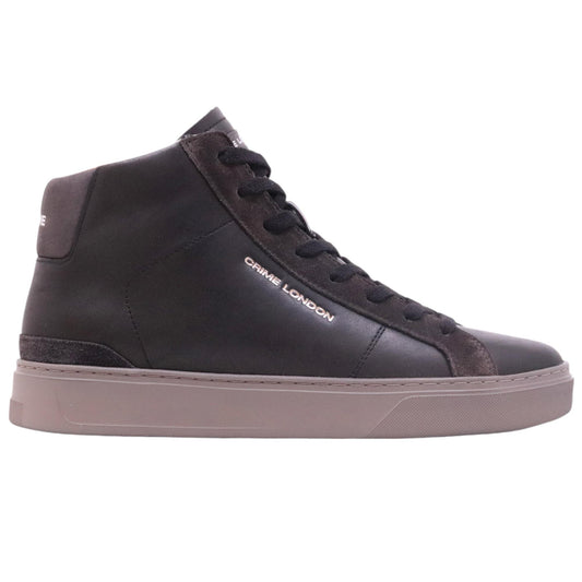 Crime London 15731 Blade High in pelle nera 