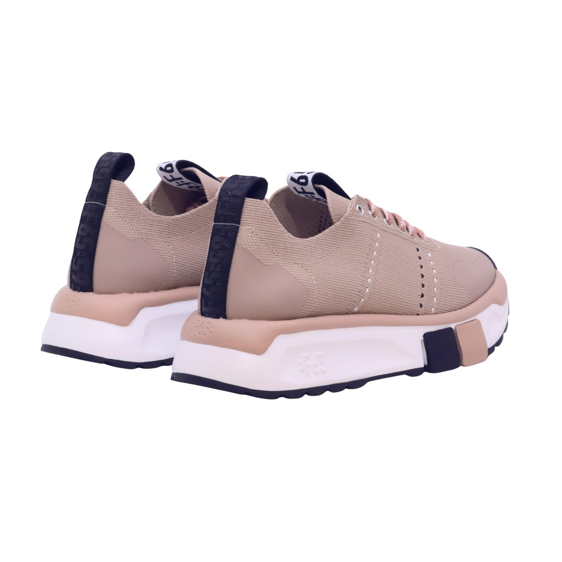 F65 Fabi 9260x sneaker donna in tessuto tecnico taupe 