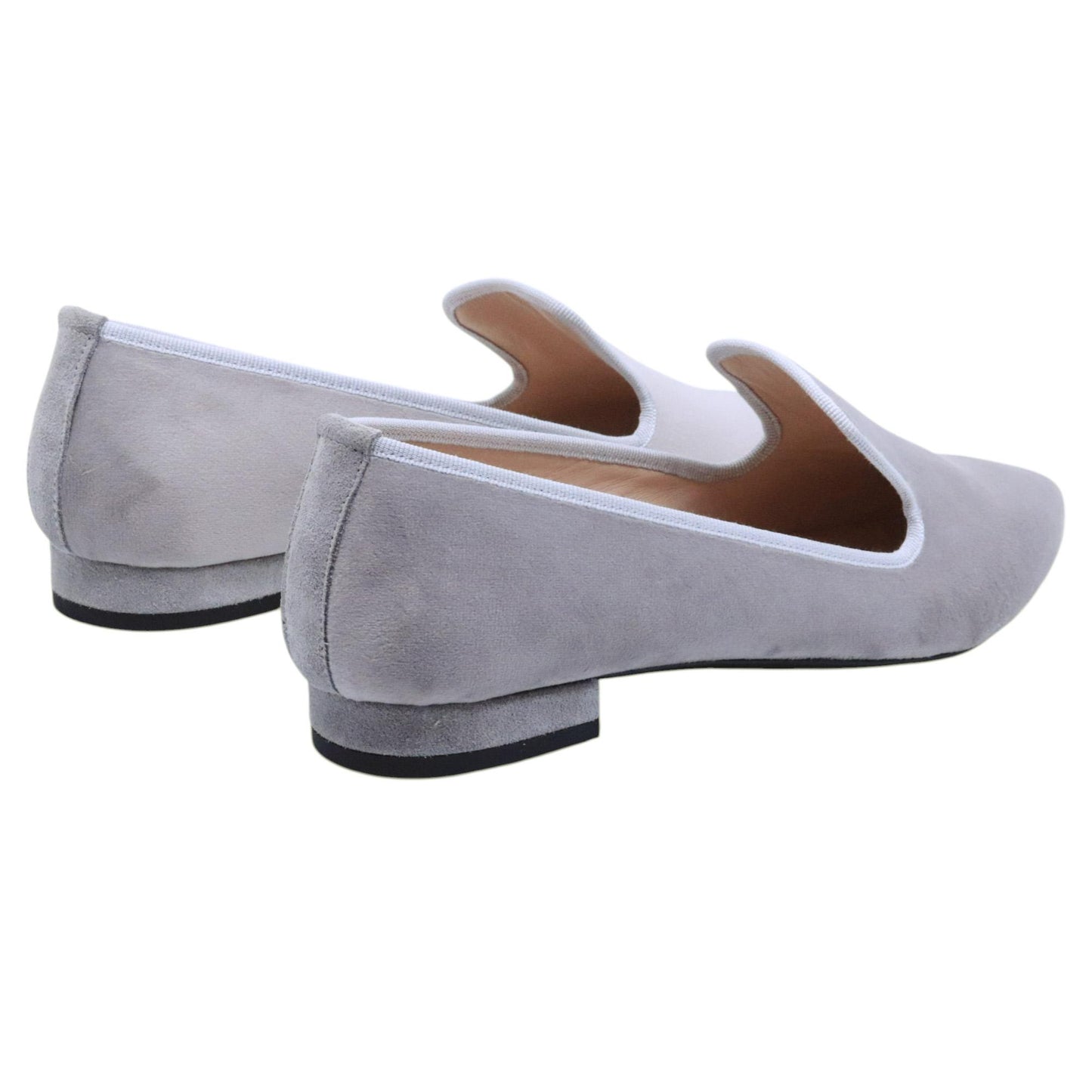 Ballerina da donna Jaffè modello 641 in velluto grigio 
