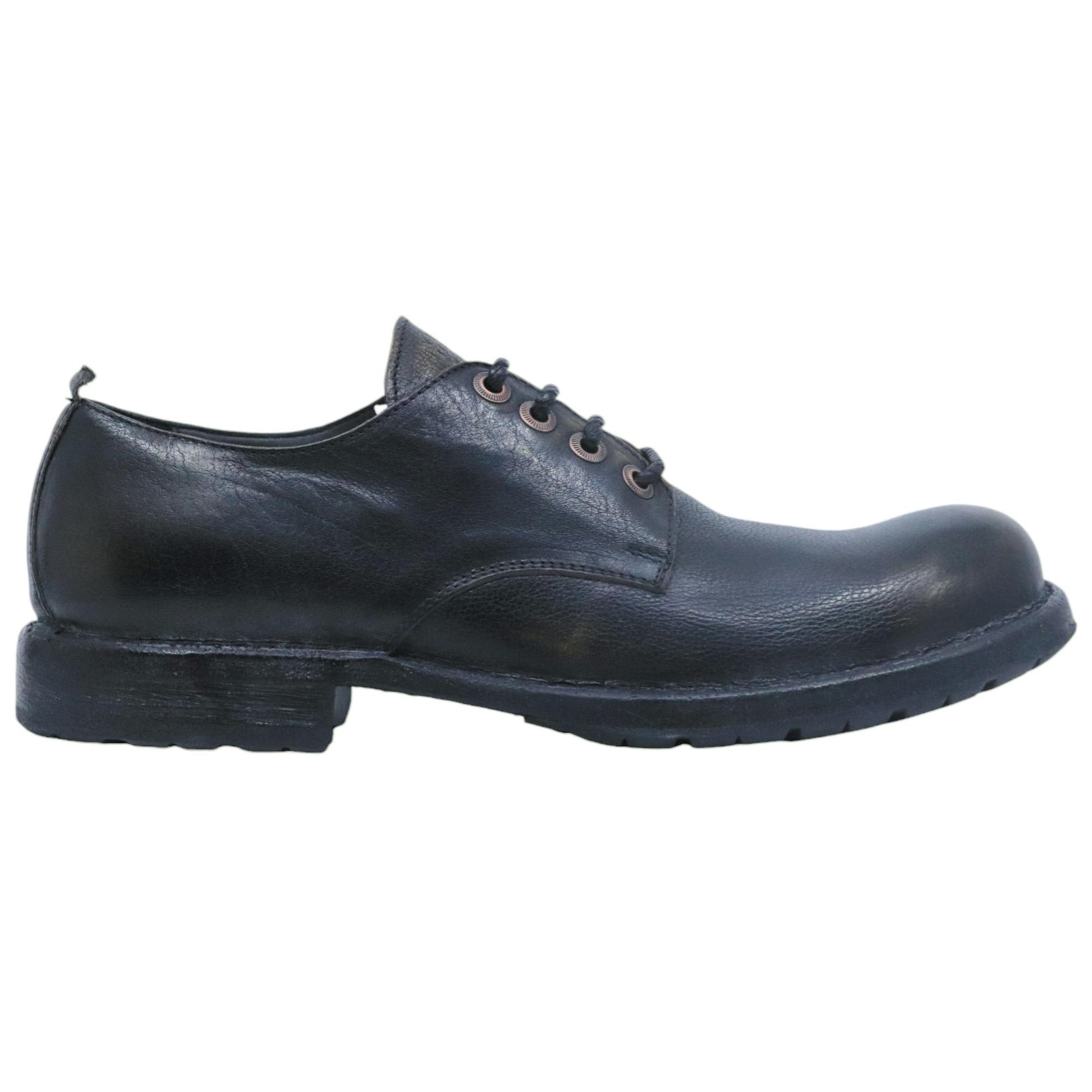 Scarpa uomo Moma 54405 in pelle nera 