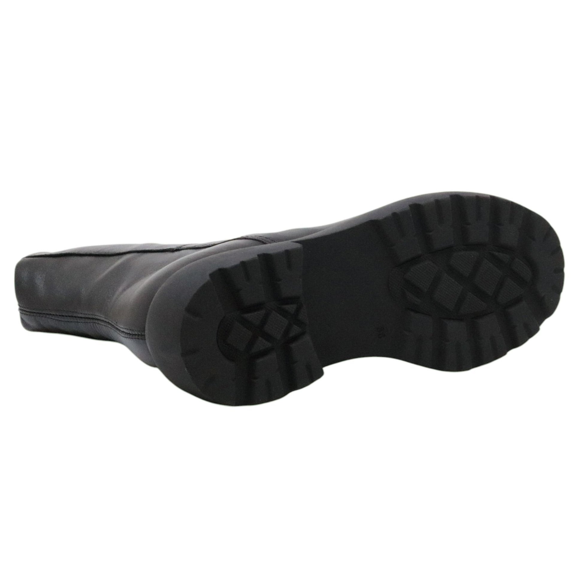 MJUS Ortone L44208 stivaletto donna in pelle nera L44208NERO MJUS