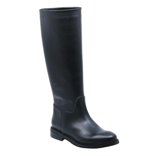 Stivale donna cavallerizzo Ranyé Cav in pelle nera 