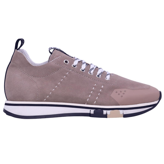 F65 Fabi FU1436X Taupe Cachem Adobe Rose sneaker uomo in camoscio 