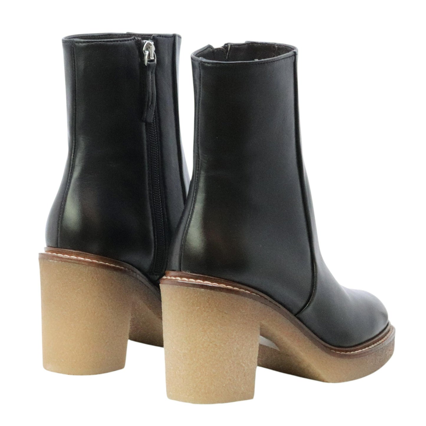 Triver Flight 527 stivaletto donna in pelle nera 