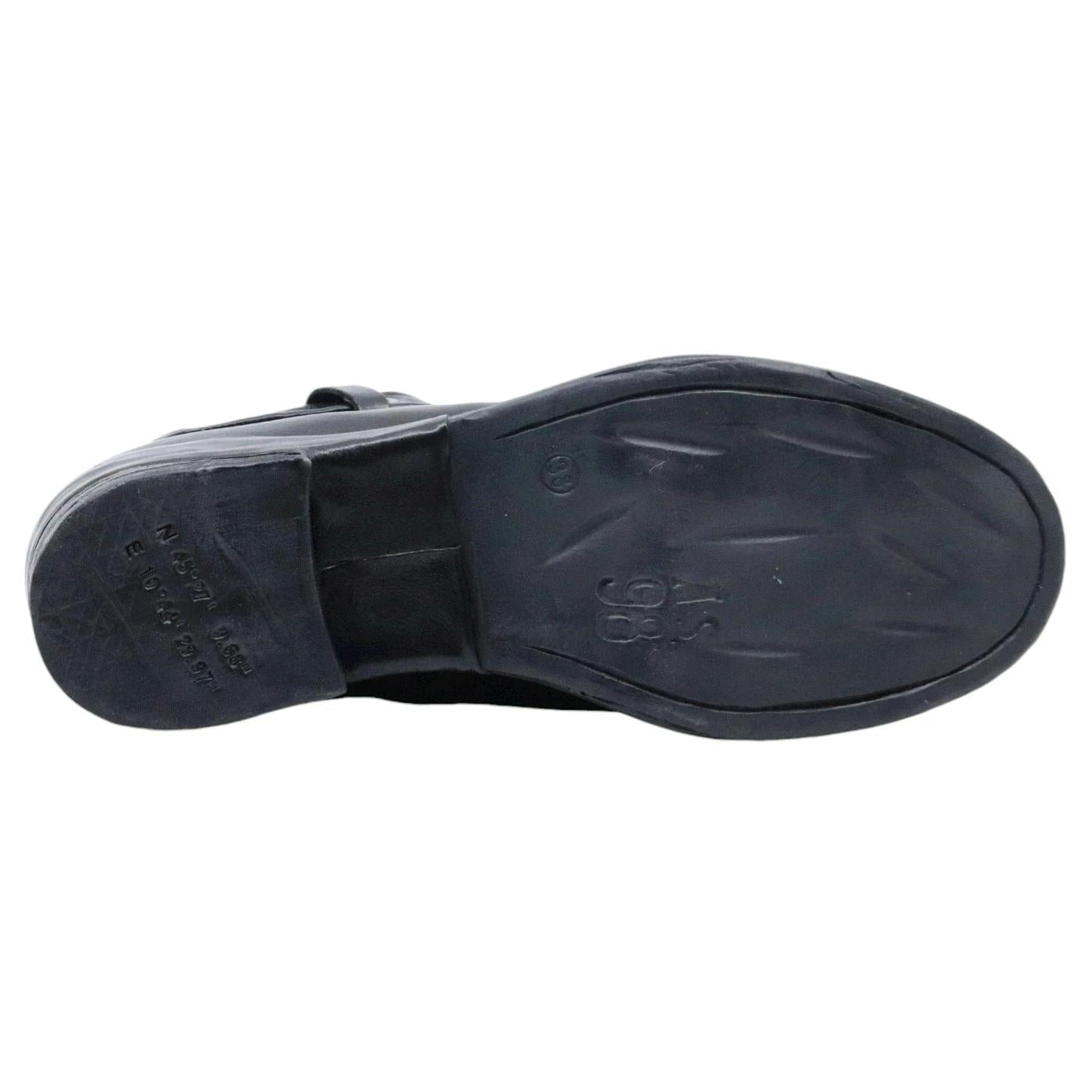 Scarpa donna AS98 A23204 in pelle nera 