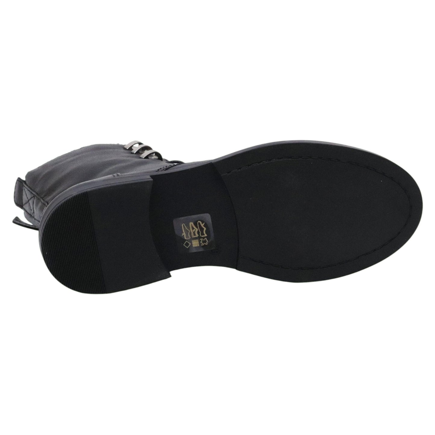 MJUS T81208 Fiammetta stivaletto donna in pelle nera 