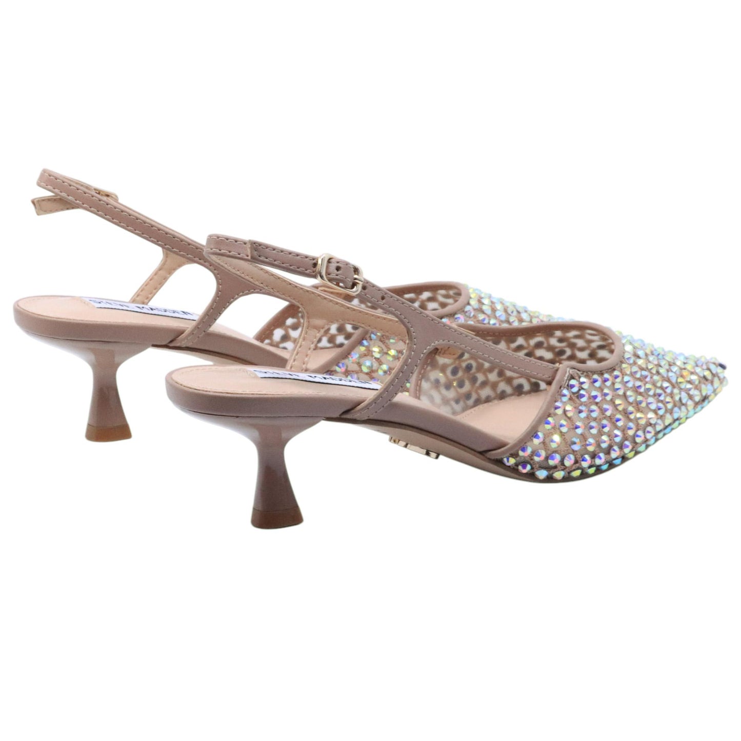 Steve Madden Legaci MR slingback donna in mesh tan multi 