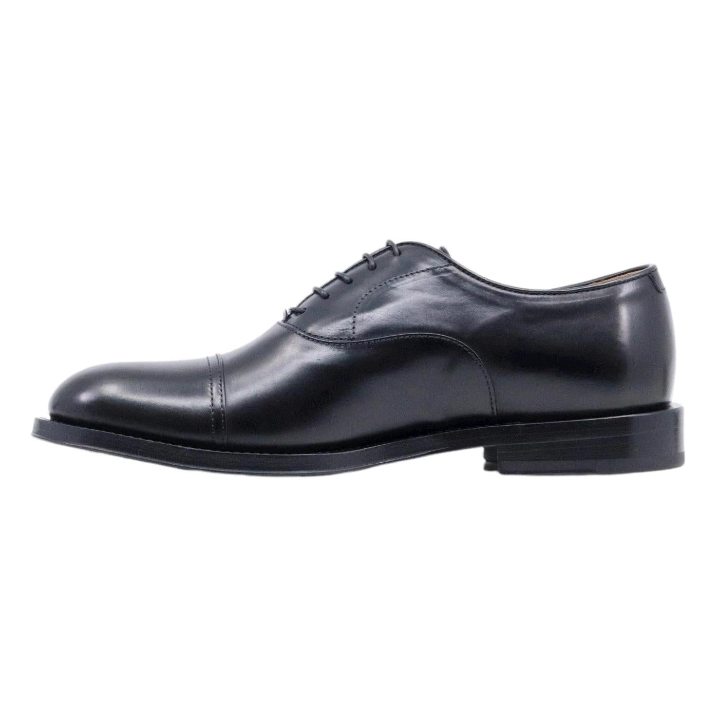 Scarpa Oxford uomo Corvari in pelle nera 