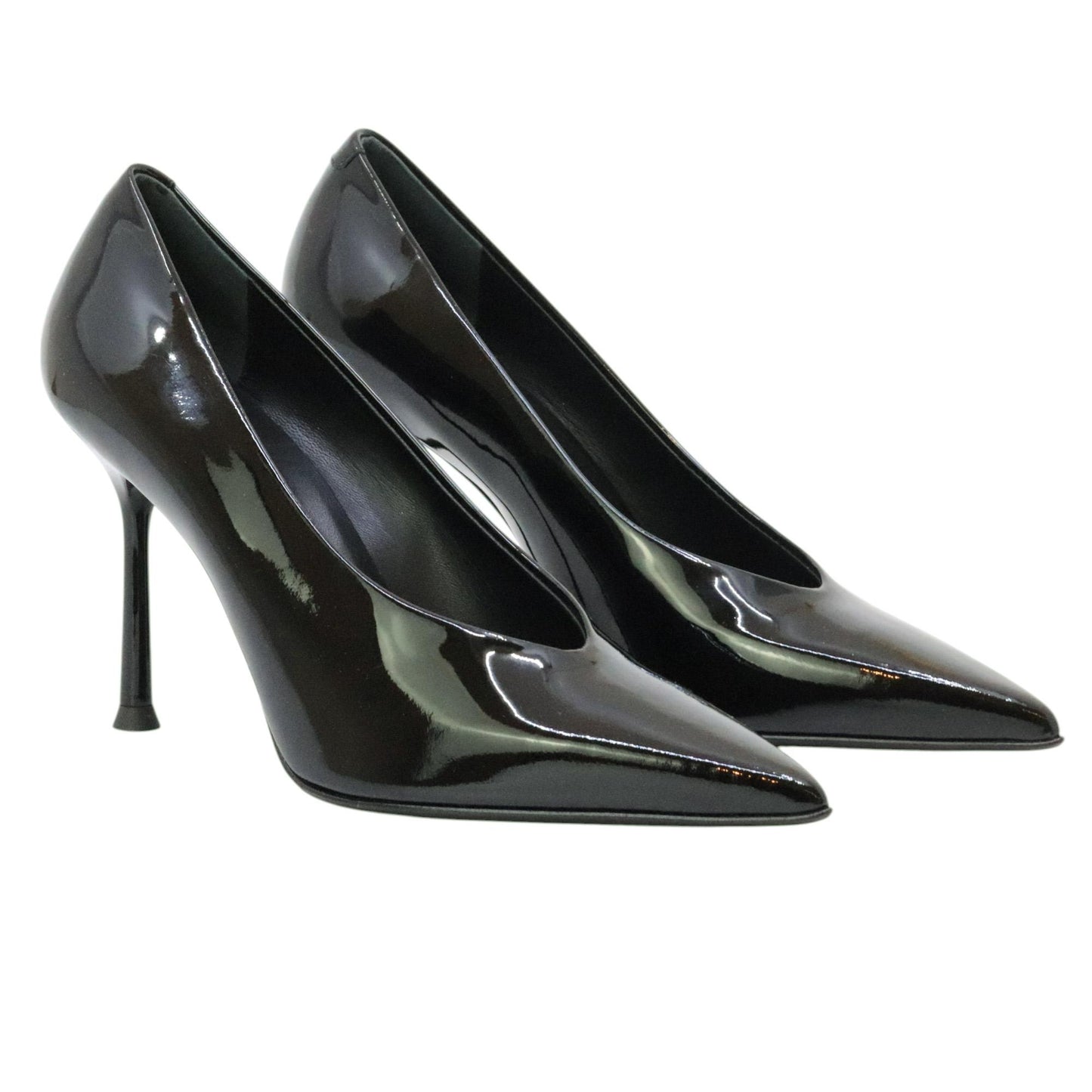 Sergio Levantesi Modern56 décolleté donna in pelle vernice nera 