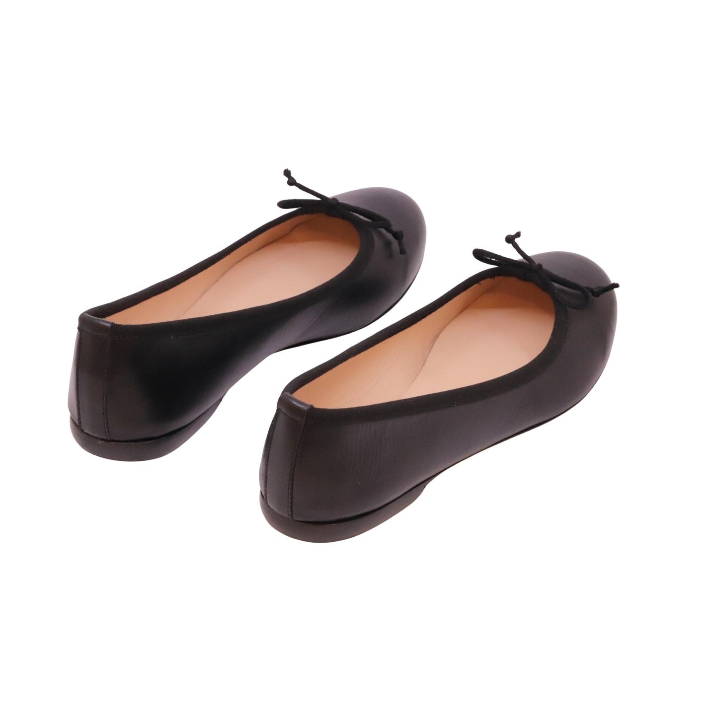 Jaffè 301 ballerina donna in pelle nappa nera elegante Made in Italy 