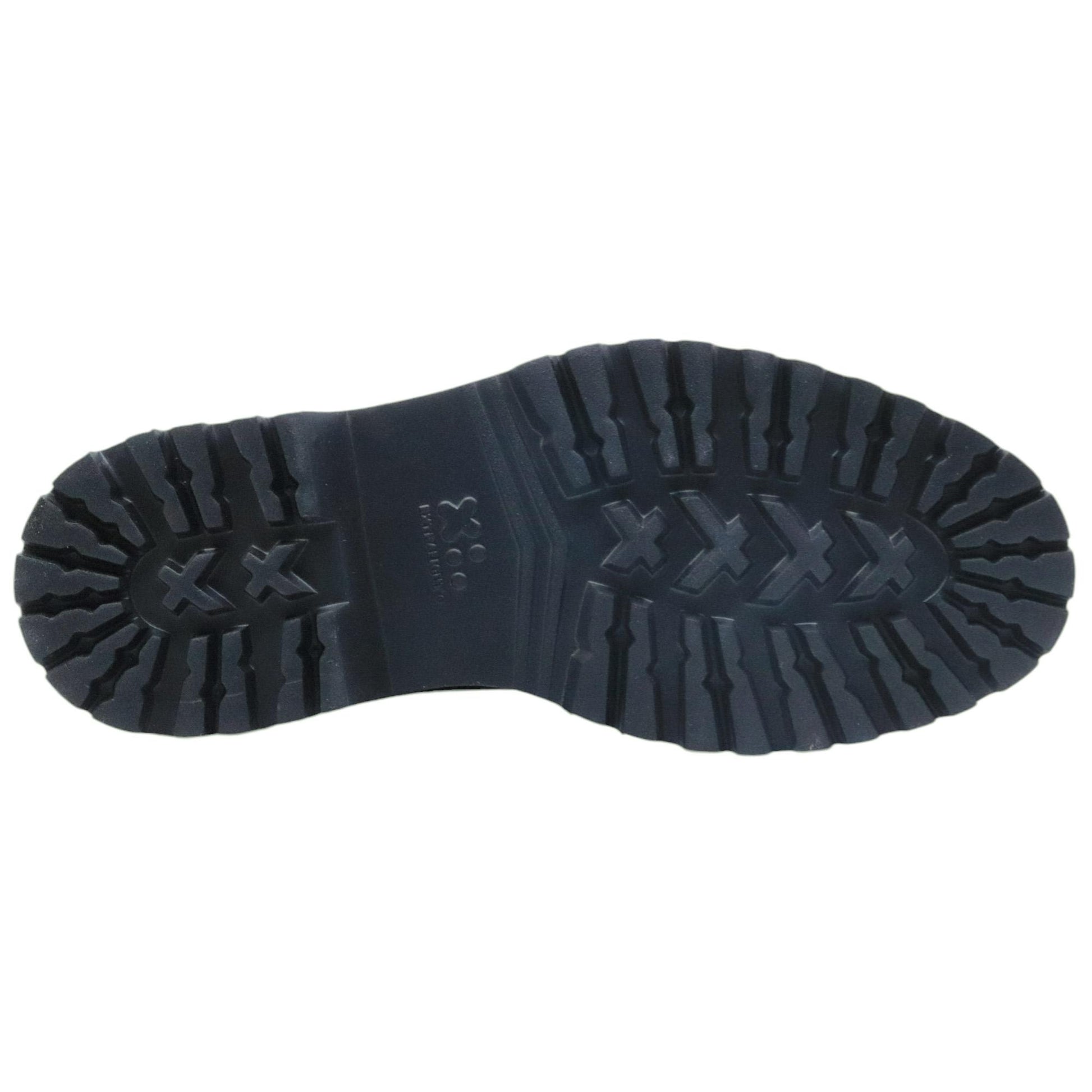 Stivaletto Pedula Antica Cuoieria 22810 in pelle nera con sfumature marroni 