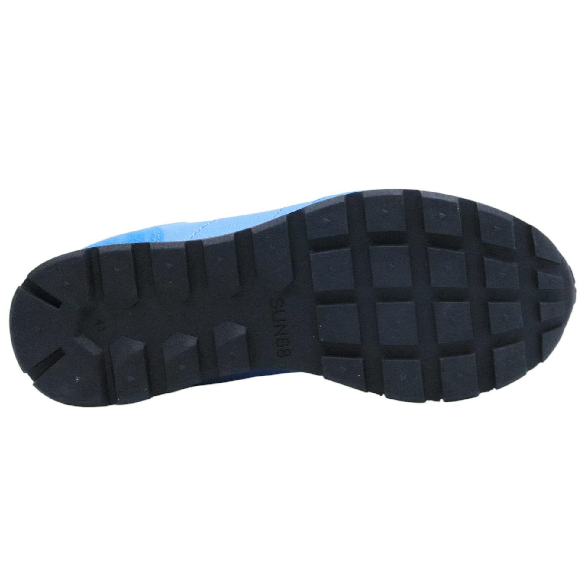 Sneaker uomo Sun68 Tom Solid Z35101 in tessuto azzurro avio 