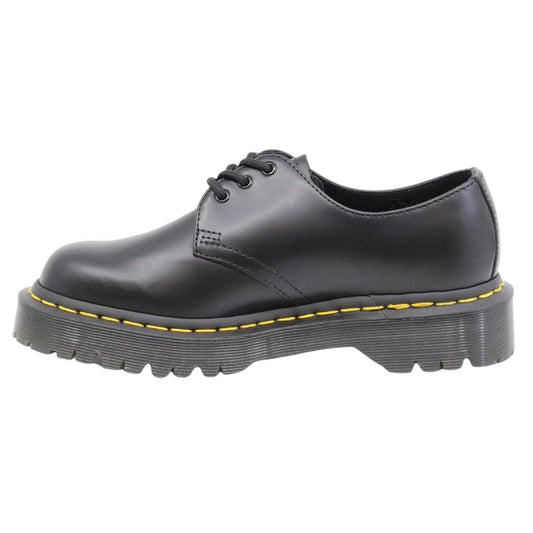 Scarpa allacciata Dr. Martens 1461 da donna realizzata in pelle nera 