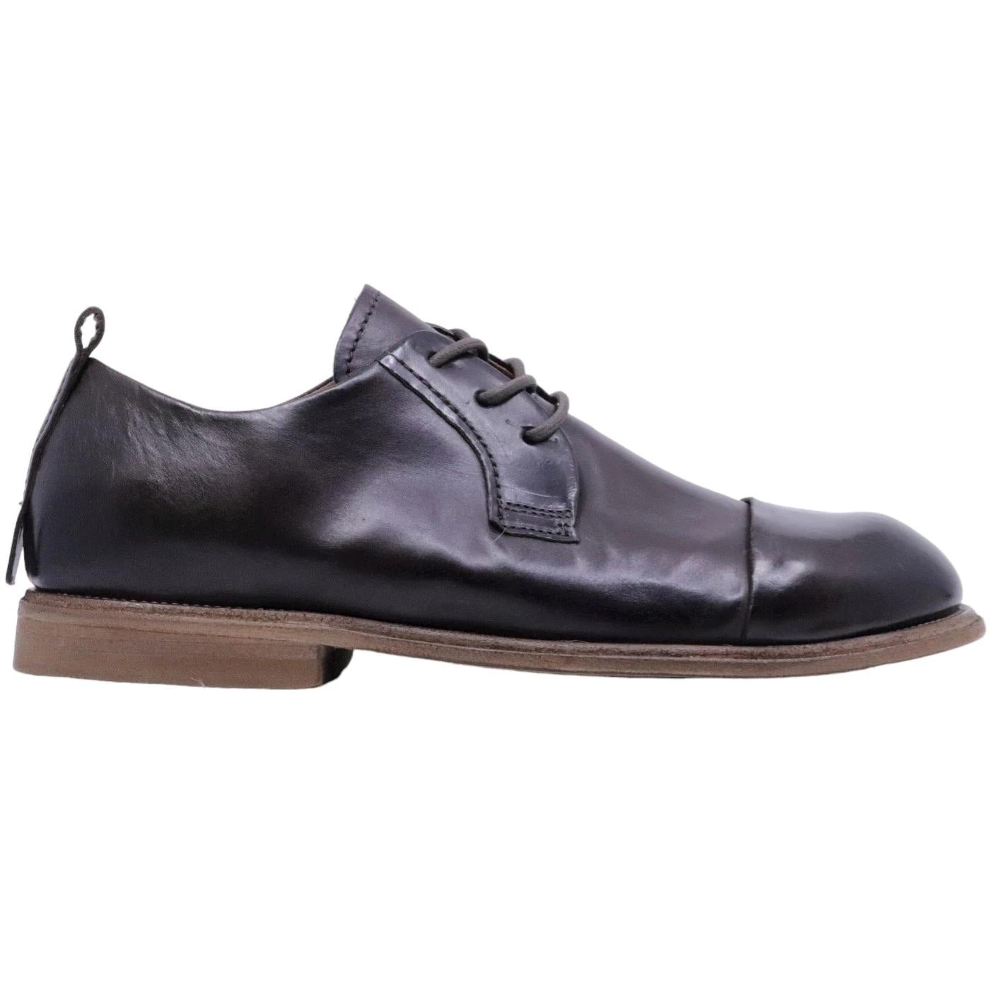 AS98 Antol U97105 scarpa allacciata uomo in pelle marrone 