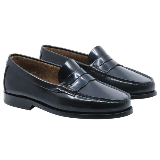 Mocassino donna Saxone of Scotland 14 S in pelle nera 