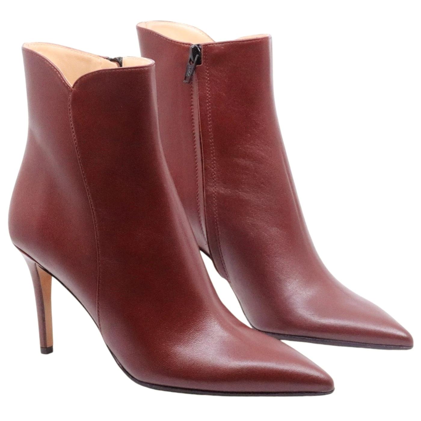 Tronchetto Fabio Rusconi Nick donna in pelle bordeaux 