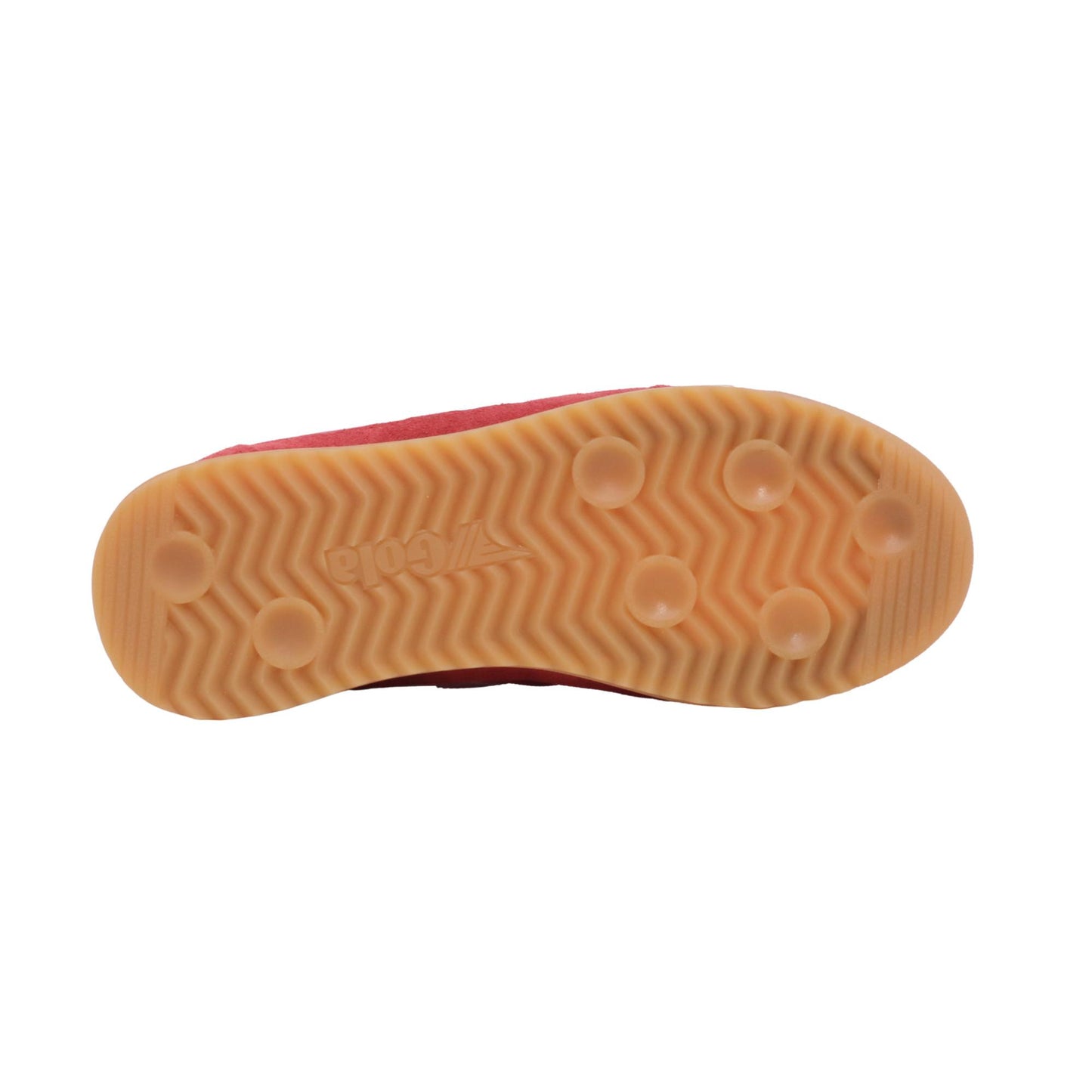 Gola Torpedo Trainers sneaker donna in tessuto rosso con dettagli rosa 