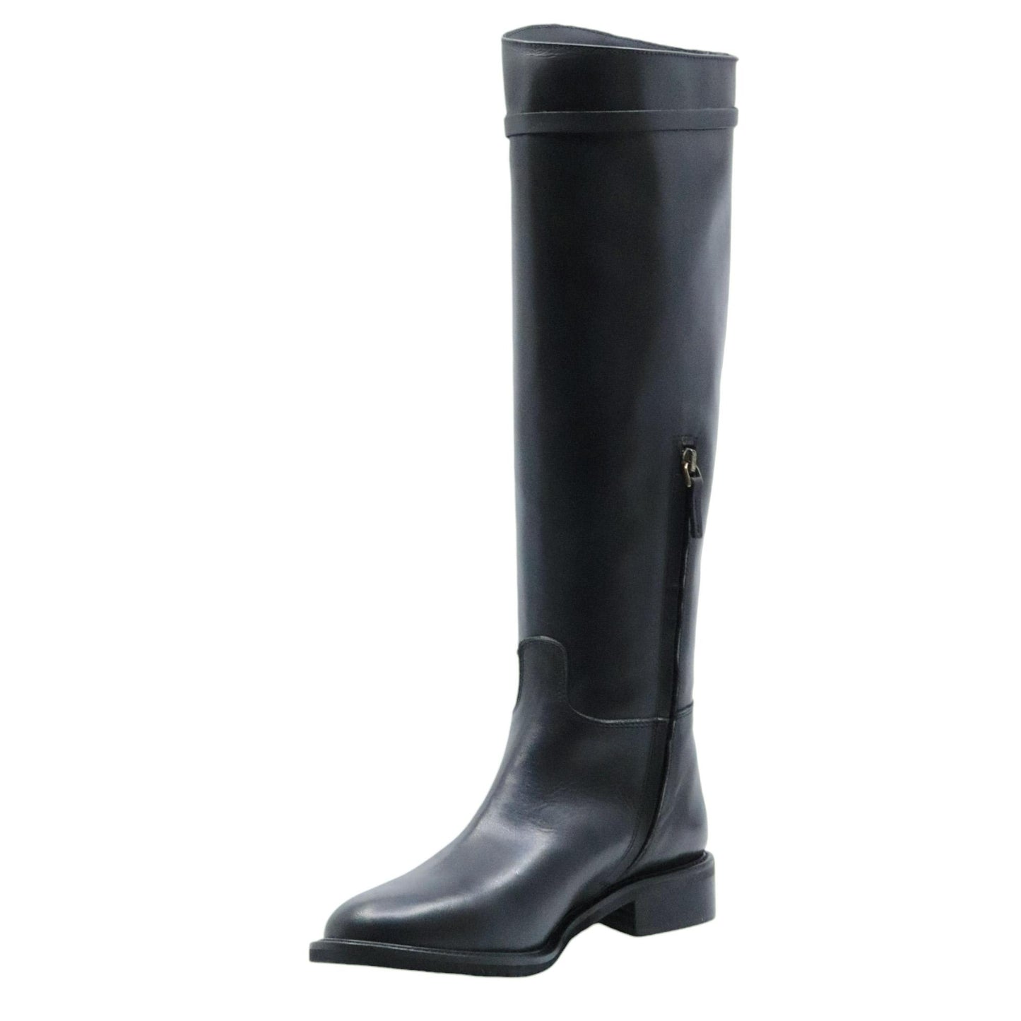 The Seller MW549 stivale donna in pelle nera 